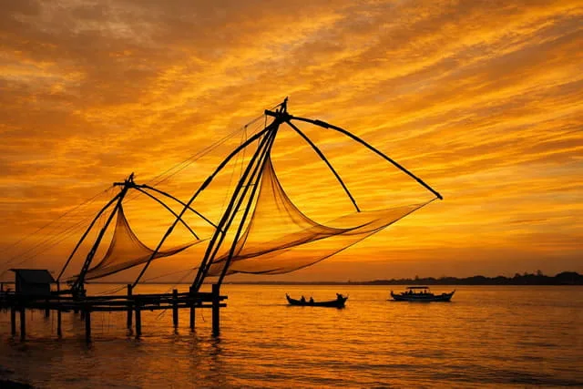 Fort Kochi Chinese Fishing Nets