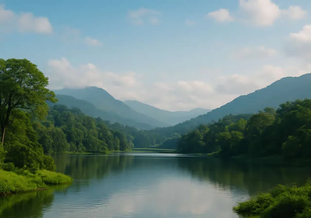 Scenic Kerala Landscape