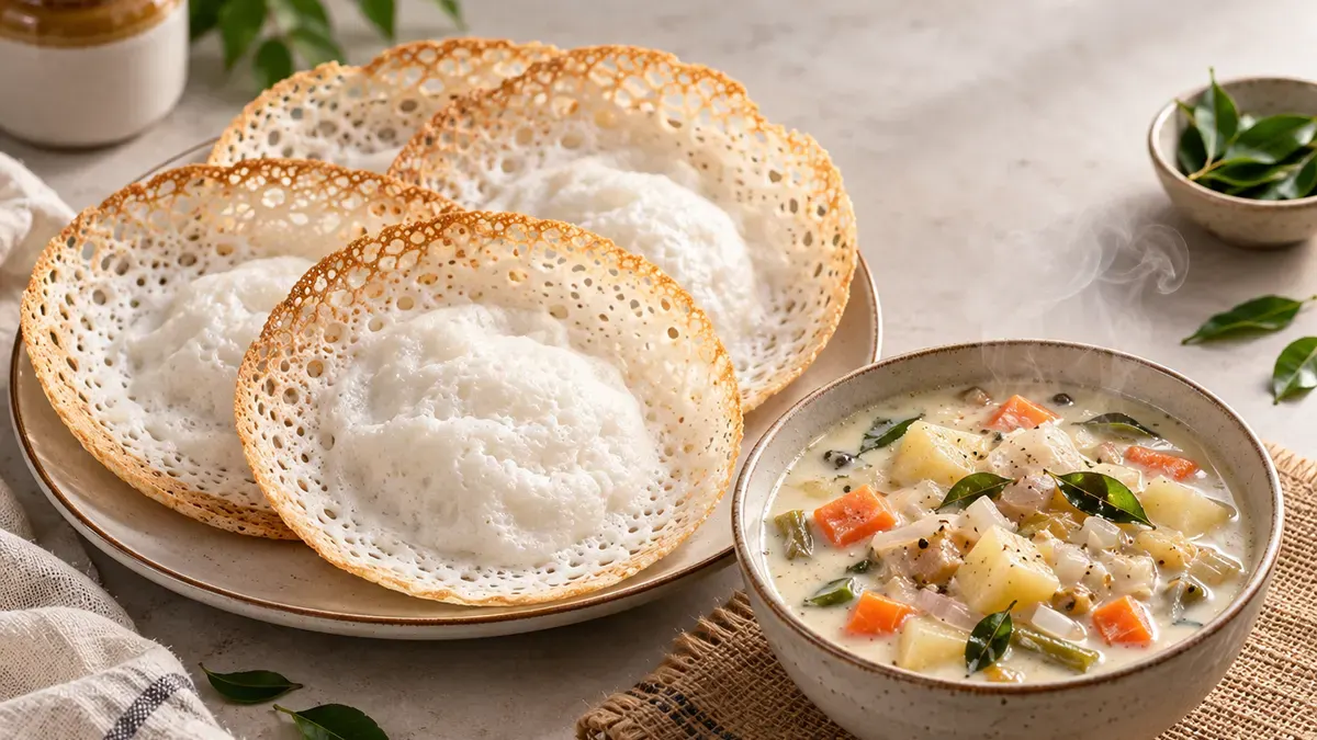 Appam Coconut Milk Stew