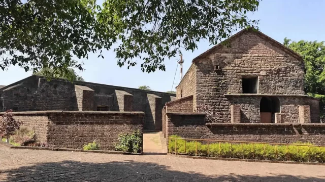Lesser-known heritage structure located in a rural Kerala landscape